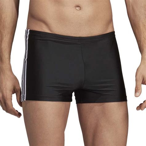 adidas infinitex 3 stripes trunk badehose schwarz weiß|adidas Herren Badehose Infinitex 3.